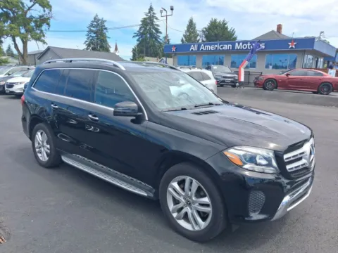 Black 2018 Mercedes-Benz GLS 450 4MATIC Sport Utility 4D for sale in Tacoma, WA