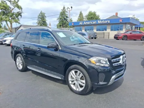 Black 2018 Mercedes-Benz GLS 450 4MATIC Sport Utility 4D for sale in Tacoma, WA