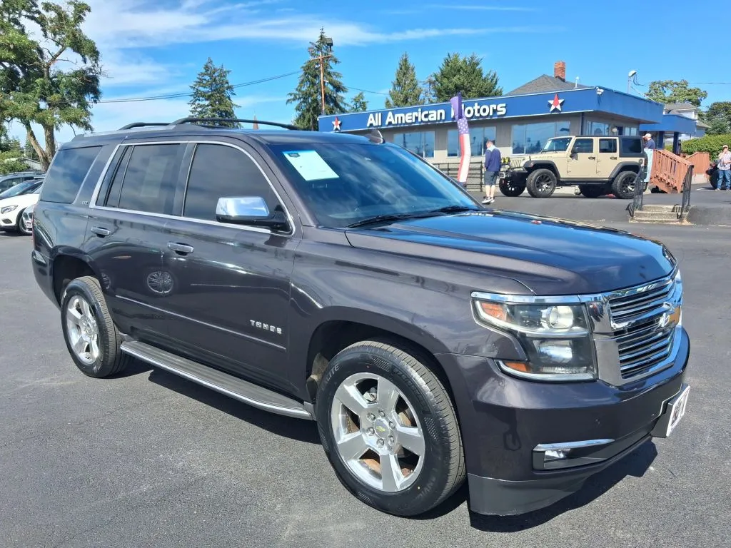 Gray 2016 Chevrolet Tahoe LTZ Sport Utility 4D for sale in Tacoma, WA