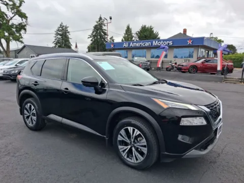 Black 2021 Nissan Rogue SV Sport Utility 4D for sale in Tacoma, WA