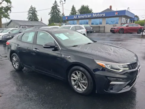 Black 2019 Kia Optima LX Sedan 4D for sale in Tacoma, WA