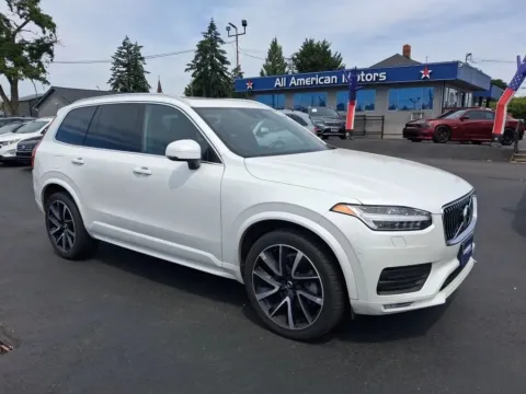 White 2021 Volvo XC90 T6 Momentum Sport Utility 4D for sale in Tacoma, WA