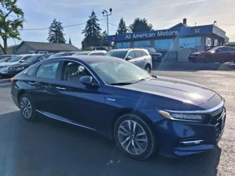 Black 2019 Honda Accord Hybrid Touring Sedan 4D for sale in Tacoma, WA