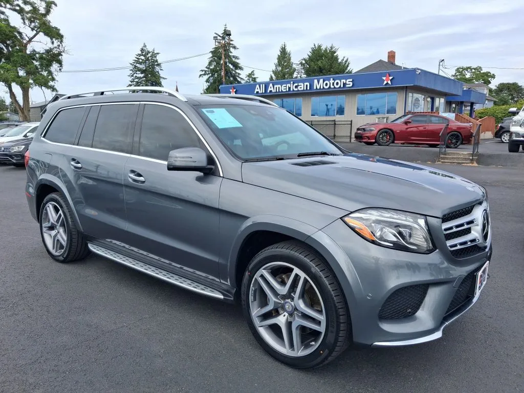 Gray 2017 Mercedes-Benz GLS 550 Sport Utility 4D for sale in Tacoma, WA