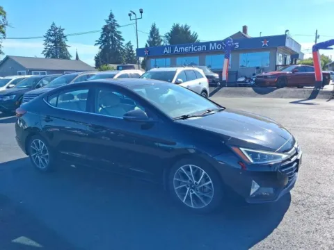 Black 2020 Hyundai Elantra Limited Sedan 4D for sale in Tacoma, WA