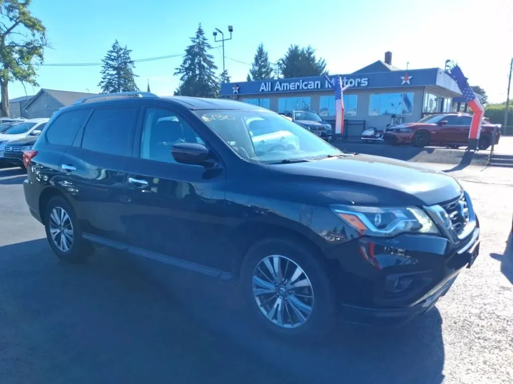Black 2018 Nissan Pathfinder SV Sport Utility 4D for sale in Tacoma, WA
