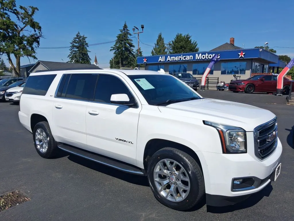 White 2018 GMC Yukon XL SLT Sport Utility 4D for sale in Tacoma, WA
