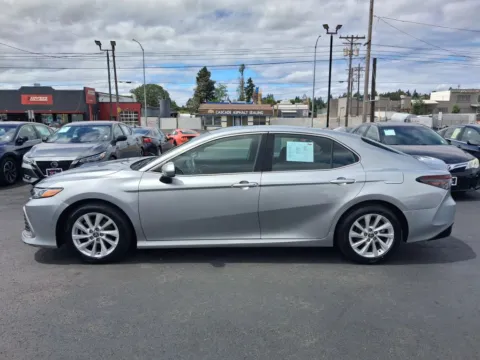 Another view of 2021 Toyota Camry LE Sedan 4D for sale in Tacoma, WA at All American Motors