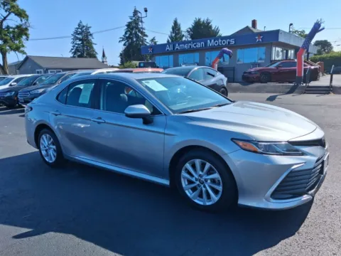 Photos of 2021 Toyota Camry LE Sedan 4D for sale in Tacoma, WA at All American Motors