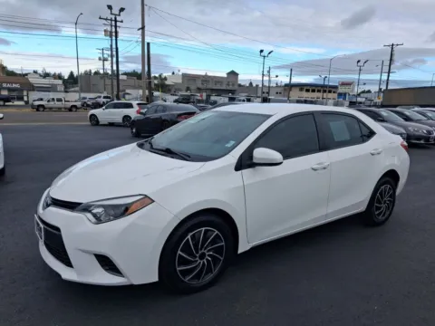 Another view of 2015 Toyota Corolla LE Sedan 4D for sale in Tacoma, WA at All American Motors
