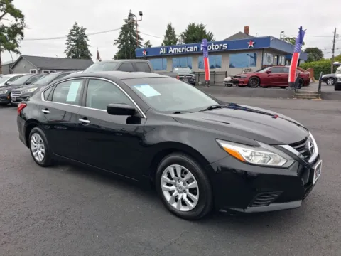 Black 2016 Nissan Altima 2.5 S Sedan 4D for sale in Tacoma, WA