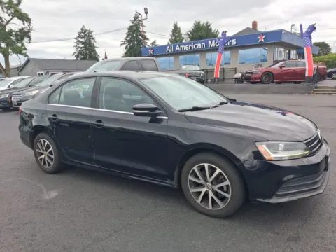 Black 2017 Volkswagen Jetta 1.4T SE Sedan 4D for sale in Tacoma, WA