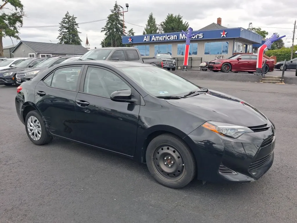 Black 2019 Toyota Corolla LE Sedan 4D for sale in Tacoma, WA