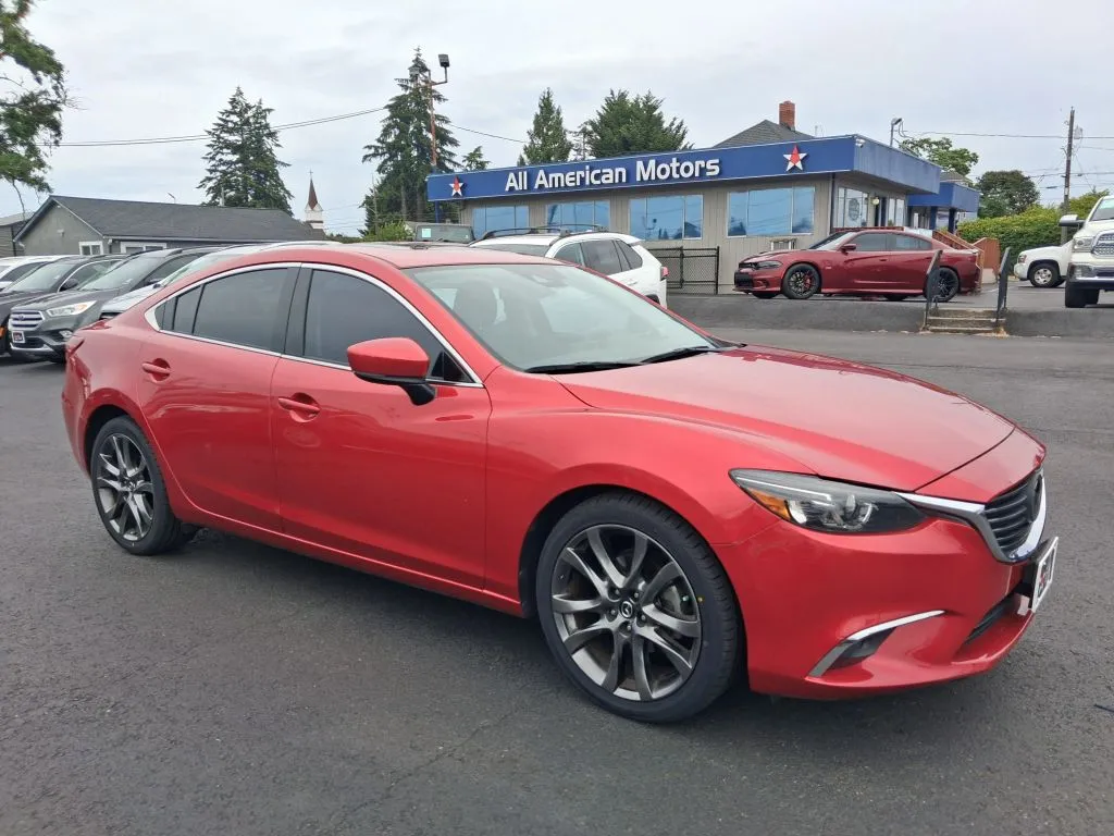 Red 2017 MAZDA MAZDA6 Grand Touring Sedan 4D for sale in Tacoma, WA