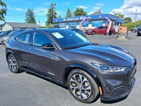 Gray 2022 Ford Mustang MACH-E Premium Sport Utility 4D for sale in Tacoma, WA