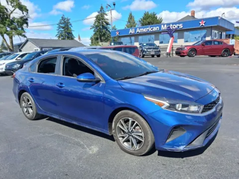 Blue 2023 Kia Forte LXS Sedan 4D for sale in Tacoma, WA