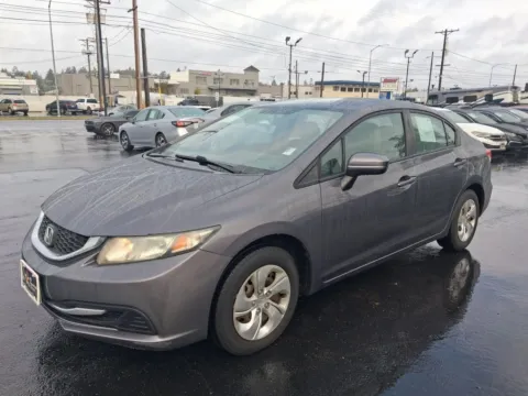 Another view of 2015 Honda Civic LX Sedan 4D for sale in Tacoma, WA at All American Motors
