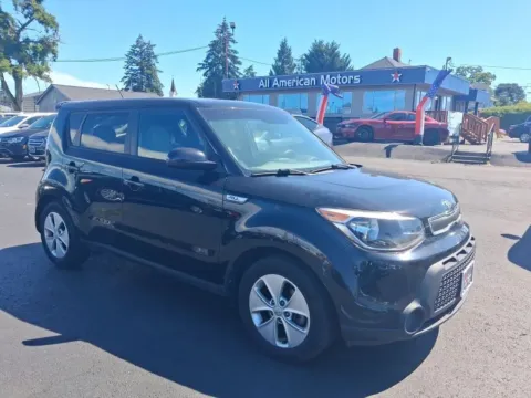Black 2015 Kia Soul Wagon 4D for sale in Tacoma, WA