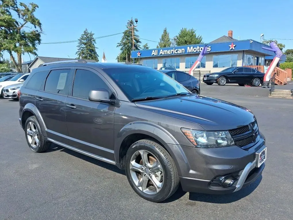 Gray 2016 Dodge Journey Crossroad Sport Utility 4D for sale in Tacoma, WA