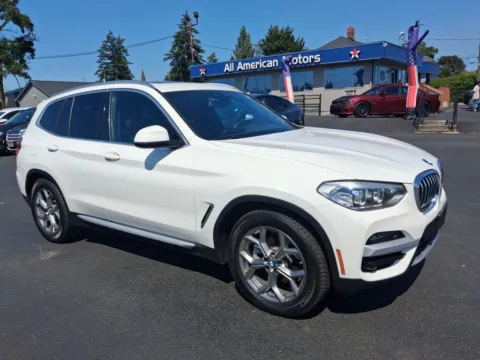 White 2020 BMW X3 xDrive30i Sport Utility 4D for sale in Tacoma, WA