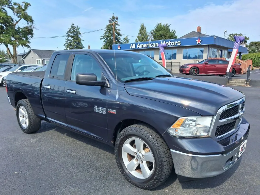 Gray 2013 Ram 1500 Quad Cab SLT Pickup 4D 6 1/3 ft for sale in Tacoma, WA