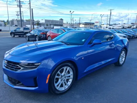 Another view of 2021 Chevrolet Camaro LS Coupe 2D for sale in Tacoma, WA at All American Motors