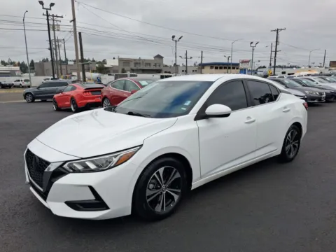Another view of 2021 Nissan Sentra SV Sedan 4D for sale in Tacoma, WA at All American Motors