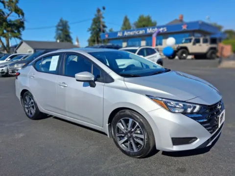 Silver 2025 Nissan Versa SV Sedan 4D for sale in Tacoma, WA