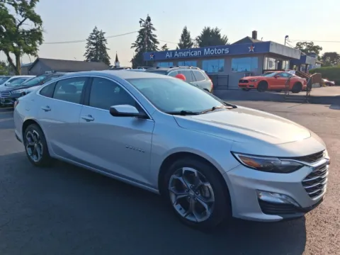 Silver 2020 Chevrolet Malibu LT Sedan 4D for sale in Tacoma, WA
