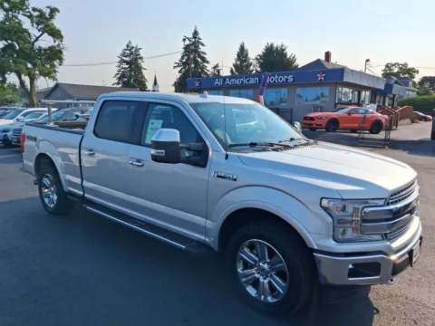 Silver 2018 Ford F-150 SuperCrew Cab Lariat Pickup 4D 6 1/2 ft for sale in Tacoma, WA