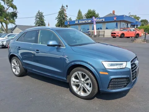 Blue 2018 Audi Q3 Premium Plus Sport Utility 4D for sale in Tacoma, WA