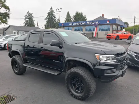 Black 2021 Chevrolet Colorado Crew Cab ZR2 Pickup 4D 5 ft for sale in Tacoma, WA