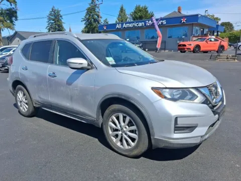 Silver 2018 Nissan Rogue SV Sport Utility 4D for sale in Tacoma, WA