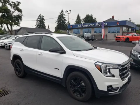 White 2023 GMC Terrain AT4 Sport Utility 4D for sale in Tacoma, WA