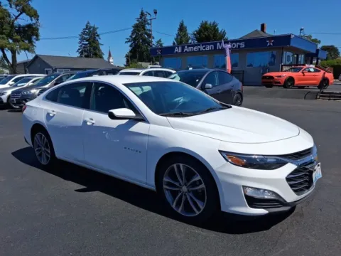 White 2023 Chevrolet Malibu 1LT Sedan 4D for sale in Tacoma, WA