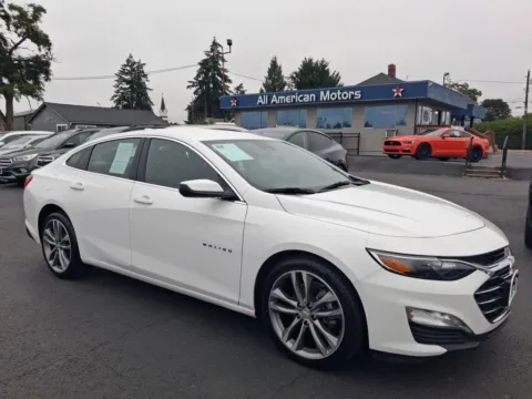 White 2023 Chevrolet Malibu 1LT Sedan 4D for sale in Tacoma, WA