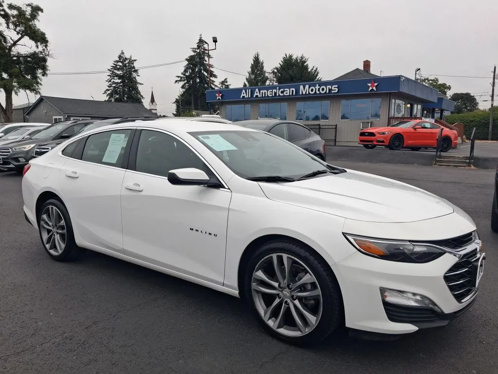 White 2023 Chevrolet Malibu 1LT Sedan 4D for sale in Tacoma, WA