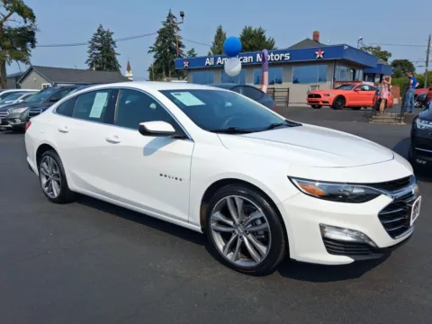White 2023 Chevrolet Malibu 1LT Sedan 4D for sale in Tacoma, WA