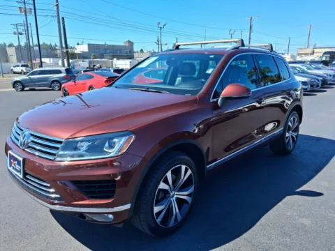 Another view of 2017 Volkswagen Touareg V6 Wolfsburg Edition Sport Utility 4D for sale in Tacoma, WA at All American Motors