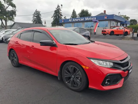 Red 2019 Honda Civic EX Hatchback 4D for sale in Tacoma, WA