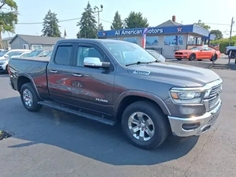 Gray 2019 Ram 1500 Quad Cab Laramie Pickup 4D 6 1/3 ft for sale in Tacoma, WA
