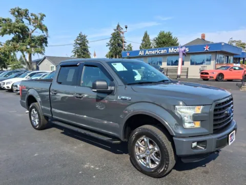 Gray 2016 Ford F-150 SuperCrew Cab XLT Pickup 4D 5 1/2 ft for sale in Tacoma, WA