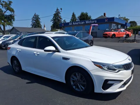 White 2020 Kia Optima LX Sedan 4D for sale in Tacoma, WA