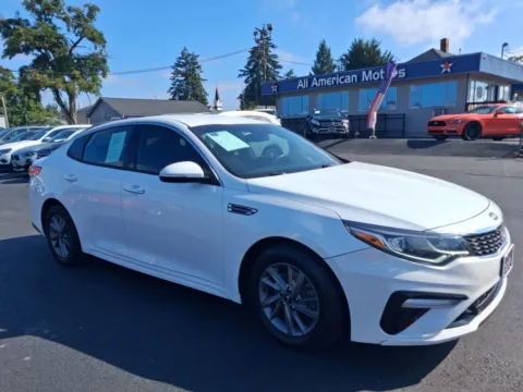 White 2020 Kia Optima LX Sedan 4D for sale in Tacoma, WA
