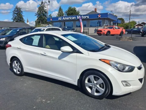 White 2013 Hyundai Elantra GLS Sedan 4D for sale in Tacoma, WA