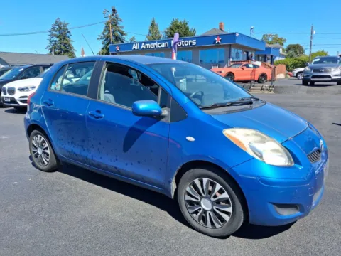 Blue 2009 Toyota Yaris Hatchback 4D for sale in Tacoma, WA