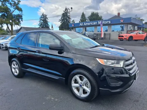 Black 2018 Ford Edge SE Sport Utility 4D for sale in Tacoma, WA