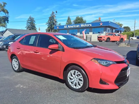 Red 2019 Toyota Corolla LE Sedan 4D for sale in Tacoma, WA