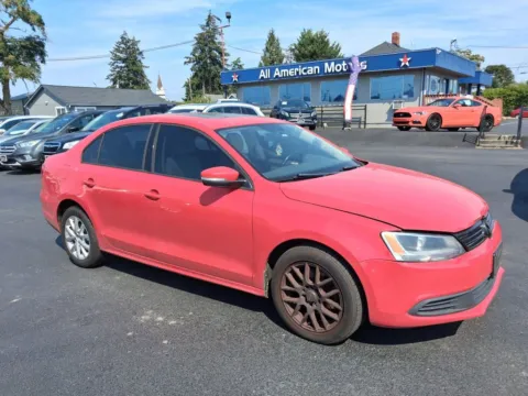 Red 2011 Volkswagen Jetta SE Sedan 4D for sale in Tacoma, WA