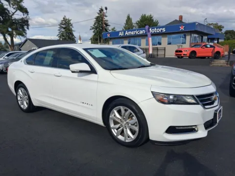 White 2018 Chevrolet Impala LT Sedan 4D for sale in Tacoma, WA